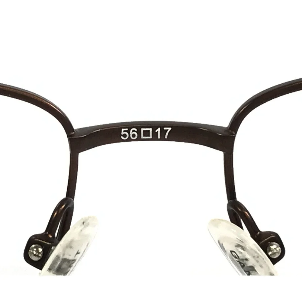 GANT Eyeglasses Frames G KIMBALL SBRN Satin Brown Rectangle Wire 56-17-140